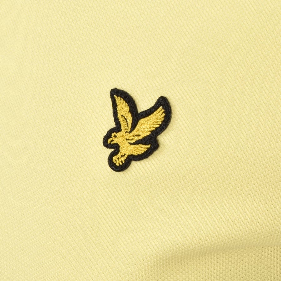 Alternative Image for ProductLyle And Scott Short Sleeved Polo T Shirt Yellow3